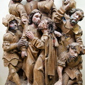 The Kiss of Judas - an exquisite wood carving in the Musée Moyen Age (被訪問過 2614 次) [Musée National du Moyen Age - Musée de Cluny - Paris The Kiss of Judas - an exquisite wood carving in the Musée Moyen Age